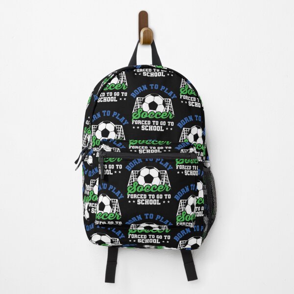 Item preview, Goalie Funny Soccer Born To Play Soccer Forced To Go School designed and sold by CaraJennie.
