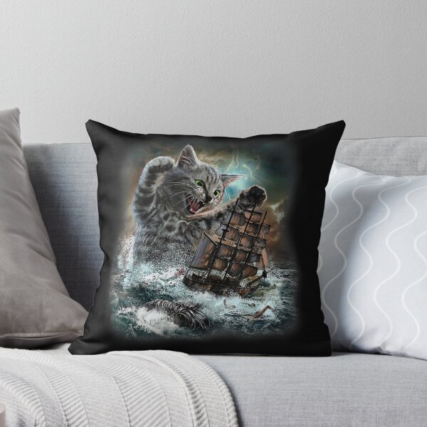 Item preview,  Funny The Kraken is Legendary Sea Monster of Giant Cat Angry designed and sold by StokesLiamg.