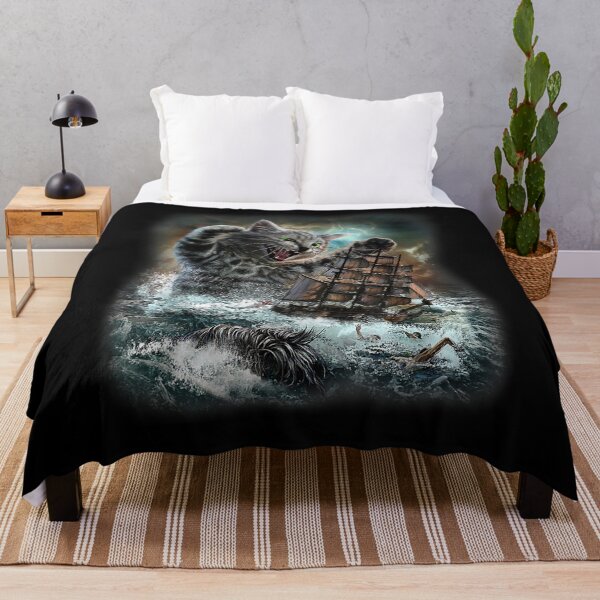 Item preview, Funny The Kraken is Legendary Sea Monster of Giant Cat Angry designed and sold by StokesLiamg.