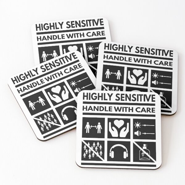 Item preview, Highly Sensitive - Handle with Care designed and sold by JKL Design.