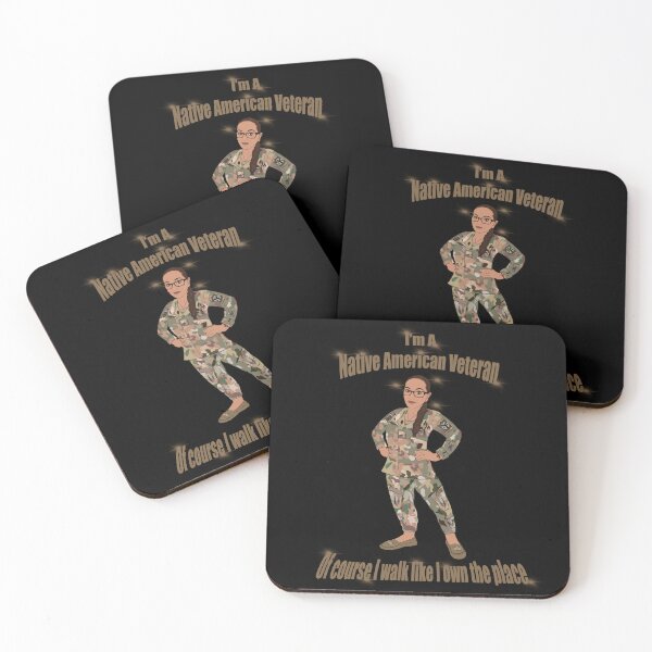 Item preview, Native American Veteran (female) - Own the place designed and sold by RBC-Native.