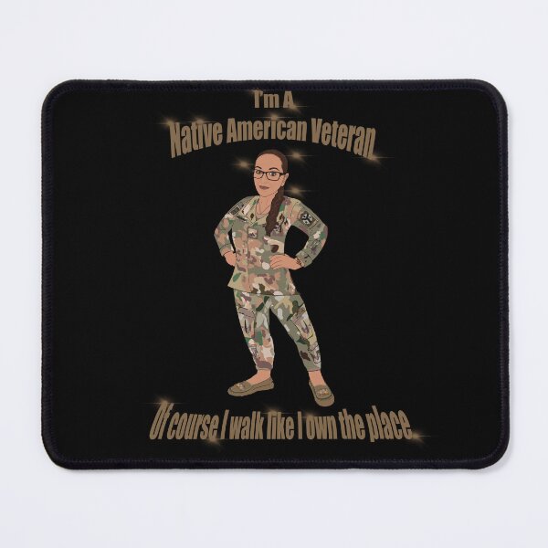 Item preview, Native American Veteran (female) - Own the place designed and sold by RBC-Native.