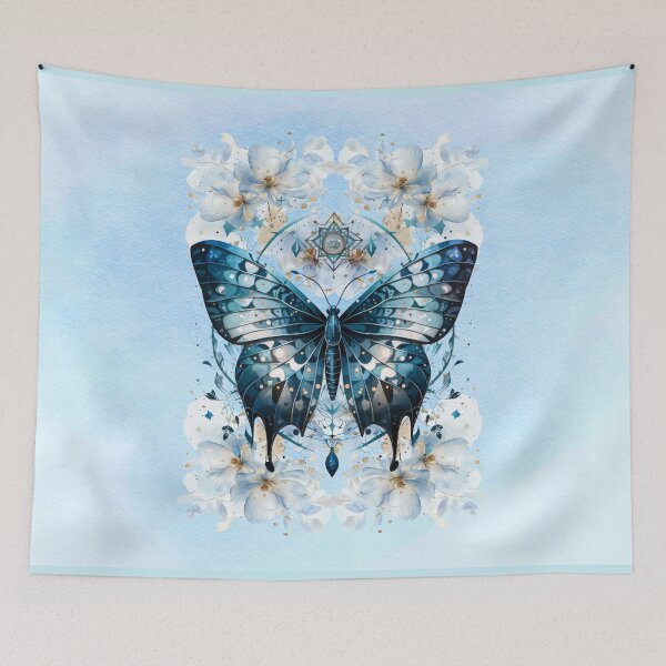 Item preview, Gothic Winter Moth – Enchanted Nightfall & Witchcraft Blooms designed and sold by MysticOzzy.