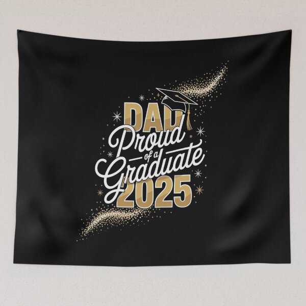 Item preview, Proud dad of a class of 2025 graduate senior graduation  designed and sold by KonstanKoraner.