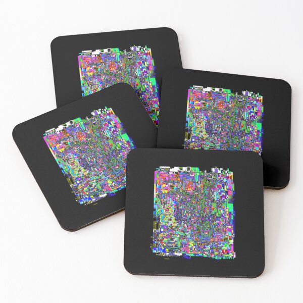 Item preview, Liquid Data Meltdown // Neon Glitch designed and sold by worcky.