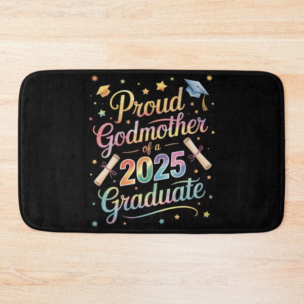 Item preview, Proud Godmother Of A Class Of 2025 Graduate Senior 25 Tie  designed and sold by KonstanKoraner.