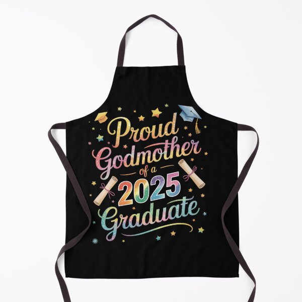 Item preview, Proud Godmother Of A Class Of 2025 Graduate Senior 25 Tie  designed and sold by KonstanKoraner.