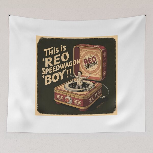Item preview, REO Speedwagon designed and sold by Zunigashopno.