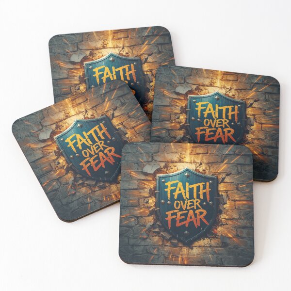 Item preview, Eternal Strength – Faith Over Fear Shield designed and sold by EpicGear085.