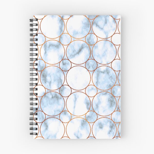 Item preview, Coppery Circles On Aqua And Cream Marbled Background designed and sold by DEC02.