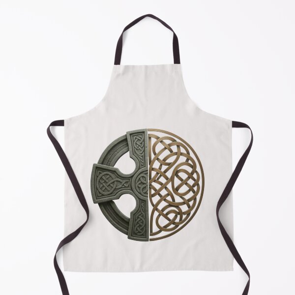 Item preview, Celtic Cross & Knot Fusion Emblem designed and sold by CelticSoulShop.
