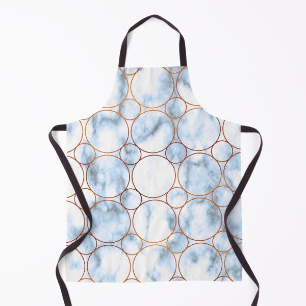 Item preview, Coppery Circles On Aqua And Cream Marbled Background designed and sold by DEC02.