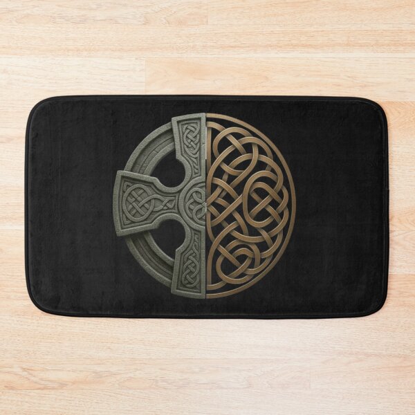 Item preview, Celtic Cross & Knot Fusion Emblem designed and sold by CelticSoulShop.
