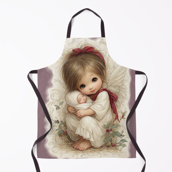 Item preview, Vintage Little Angel with Baby Jesus designed and sold by Eclectic Monkey.