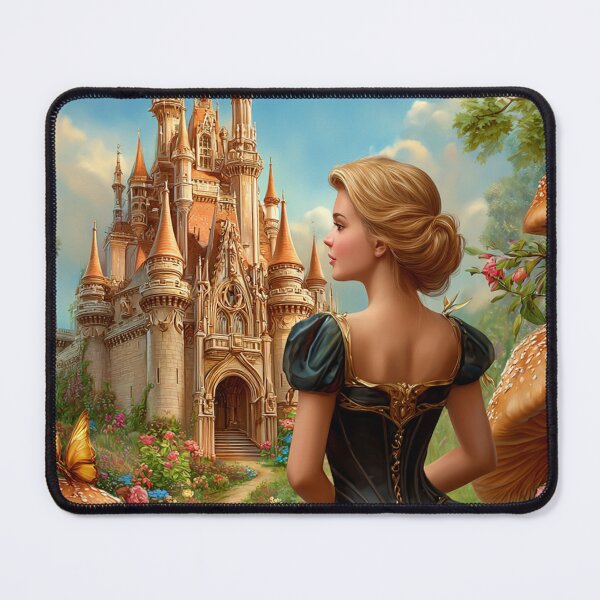 Item preview, Princess in the Secret Garden of Rosewood Castle designed and sold by MyMagicalPlace.