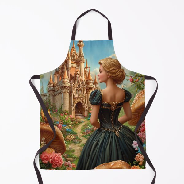 Item preview, Princess in the Secret Garden of Rosewood Castle designed and sold by MyMagicalPlace.