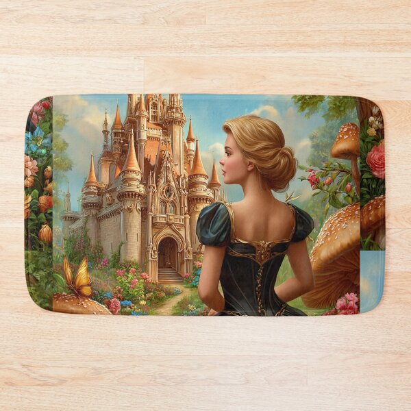 Item preview, Princess in the Secret Garden of Rosewood Castle designed and sold by MyMagicalPlace.