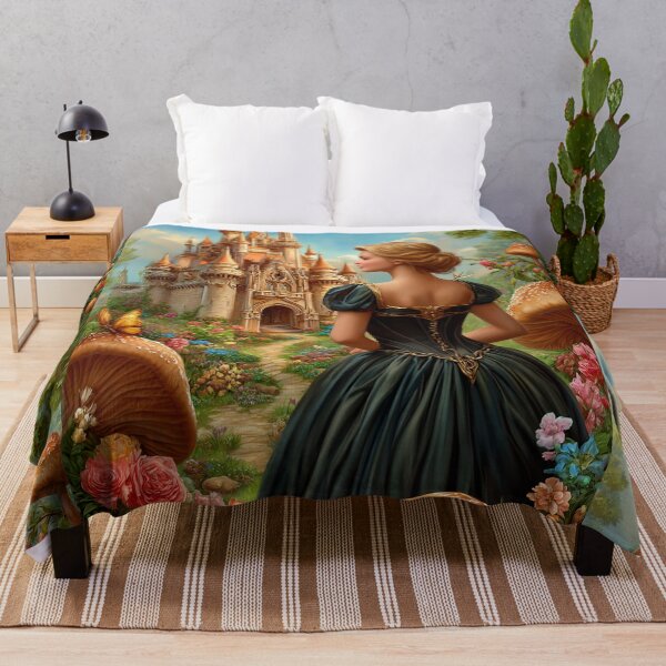 Item preview, Princess in the Secret Garden of Rosewood Castle designed and sold by MyMagicalPlace.