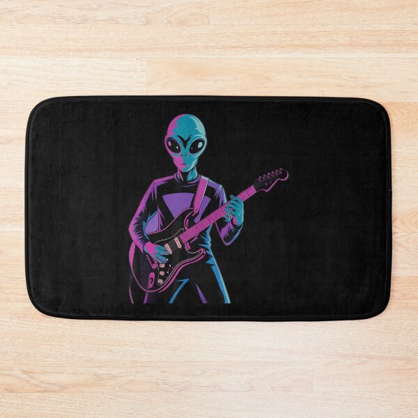 Item preview, Funny Guitarist Alien Graphic Guitars Alien Alien Guitarists designed and sold by JanieLucia.