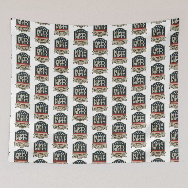 Item preview, Fifty Nifty Lyrics, Fifty Nifty United States, 50 Nifty United States designed and sold by graphic-genie.