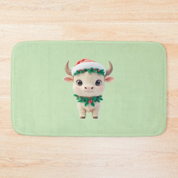 Item preview, Christmas Bull x Taurus Zodiac sign designed and sold by Pixelo Studio.
