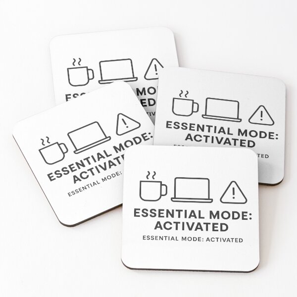 Item preview, Essential Dev Tools — Black Friday Debug Mode designed and sold by techy-rrr.