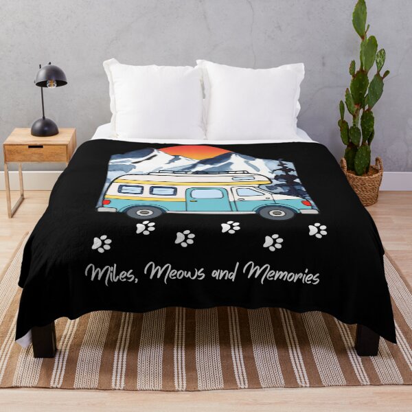 Item preview, Miles, Meows and Memories. RV and Cat design designed and sold by SofikoDesigns.