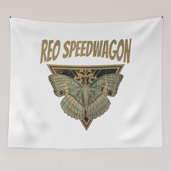Item preview, REO Speedwagon Vintage Moth Crest  designed and sold by Zunigashopno.