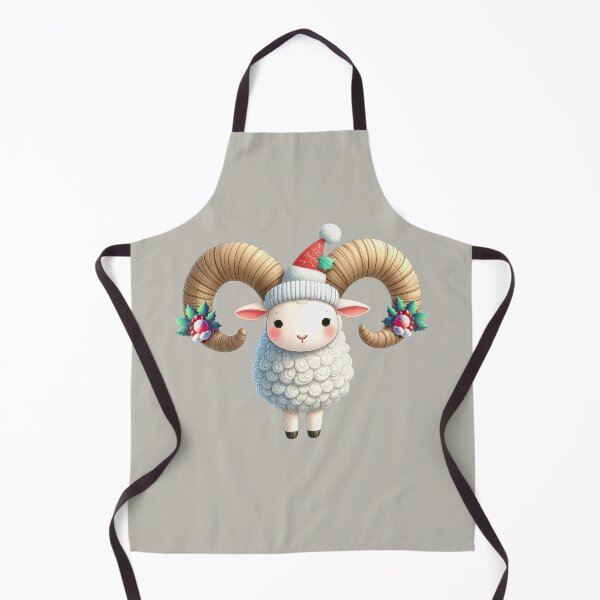 Item preview, Christmas Ram x Aries Zodiac sign designed and sold by Pixelo Studio.