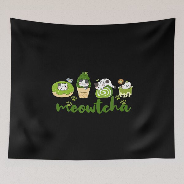 Item preview, Matcha And Cat Lovers Cute Cat Matcha Men Women designed and sold by AlicaMonica.