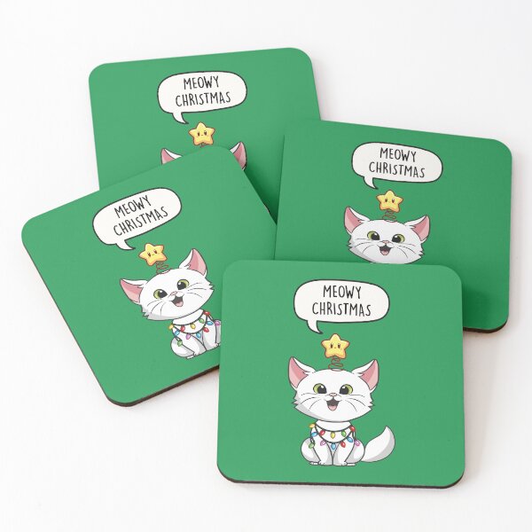Item preview, Meowy Christmas Cat designed and sold by LEFDDesigns.