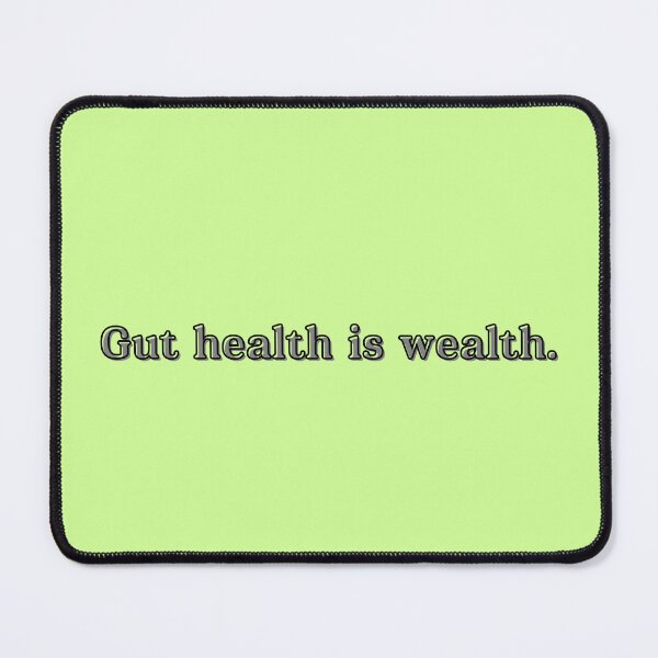 Item preview, Gut Health Is Wealth – Minimalist Wellness Quote designed and sold by GutGirlClub.