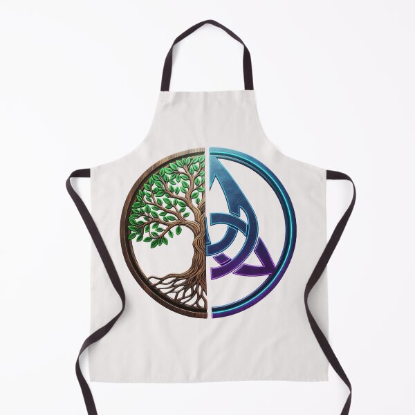 Item preview, Tree of Life & Triquetra Fusion Emblem designed and sold by CelticSoulShop.