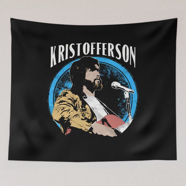 Item preview, Kris Kristofferson Vintage Musician designed and sold by LBominguez88.