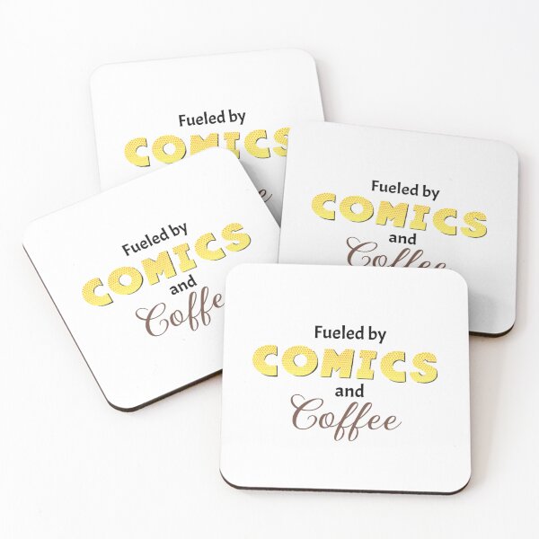 Item preview, Fueled By Comics and Coffe (simple) designed and sold by Lithiumseven.