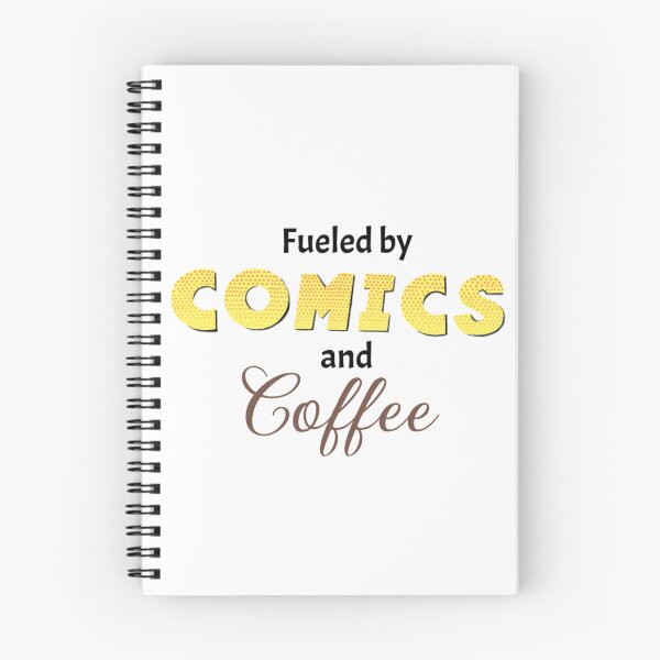 Item preview, Fueled By Comics and Coffe (simple) designed and sold by Lithiumseven.