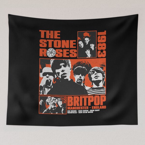 Item preview, The Stone Roses Britpop Retro Band designed and sold by LBominguez88.