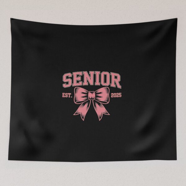 Item preview, Senior 2025 Coquette Class of 2025 Pink Bows  designed and sold by EllinoKlemo.