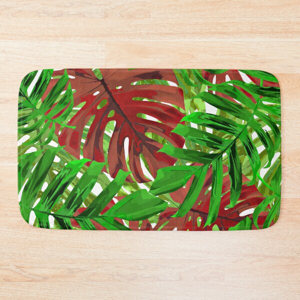 Item preview, Tropical Treasures Island Palm Leaves Monstera Design Pattern  designed and sold by DEC02.