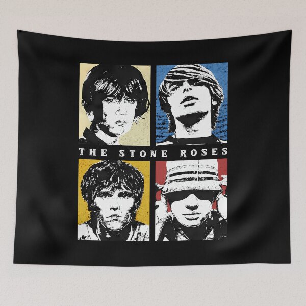 Item preview, The Stone Roses Pop Art Retro Band designed and sold by LBominguez88.