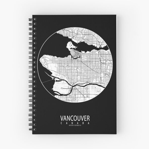 Item preview, Vancouver City Map of Canada- Full Moon designed and sold by deMAP.