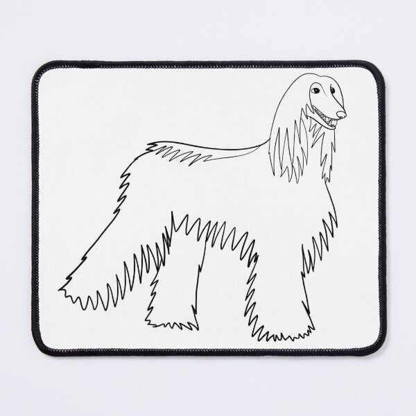 Item preview, The Afghan hound designed and sold by WolvieysArt.