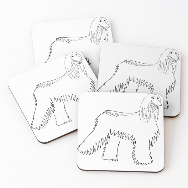 Item preview, The Afghan hound designed and sold by WolvieysArt.