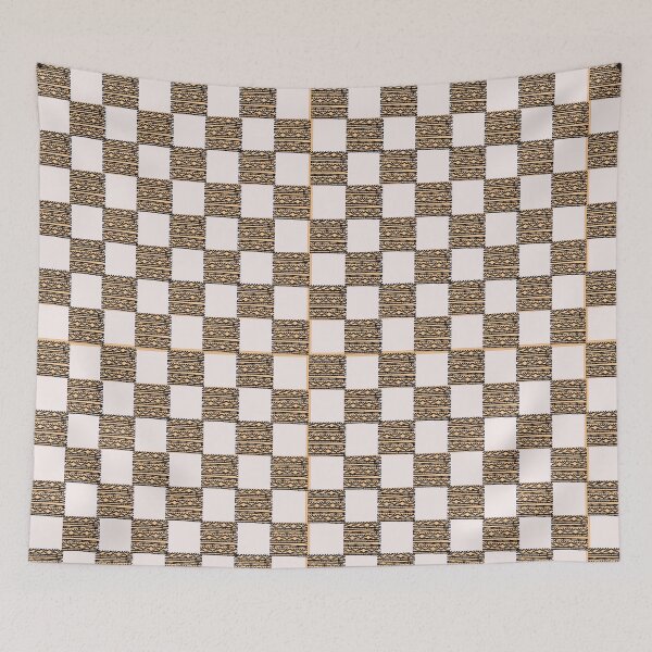 Item preview, Aesthetic Modern Checkerboard Geometric pattern designed and sold by PVTCreations.