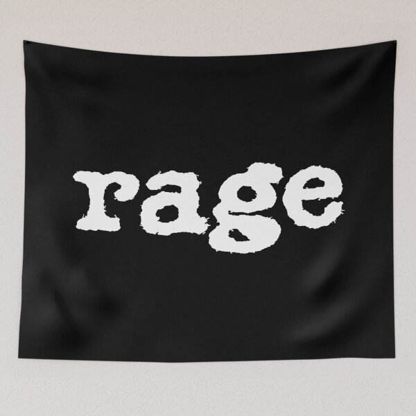 Item preview, rage retro blk white designed and sold by judymalen.