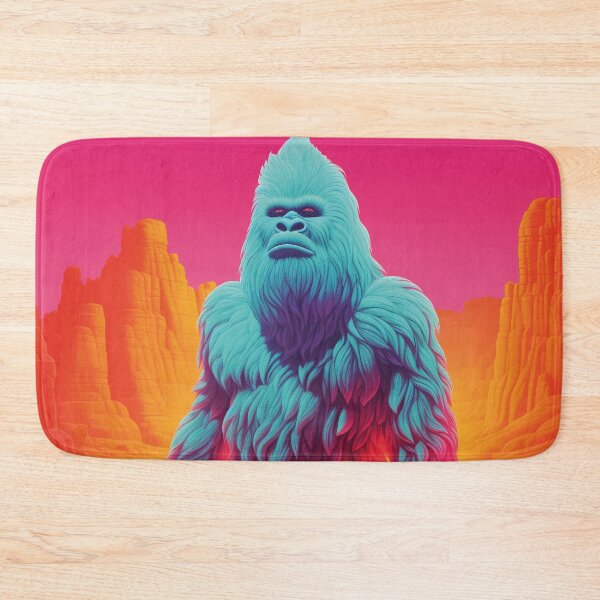Item preview, Bigfoot sighted, cool neon colors designed and sold by Mauswohn.