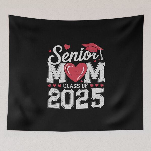 Item preview, Senior Mom Class of 2025 proud mom of a 2025 senior  designed and sold by MathisBellanger.