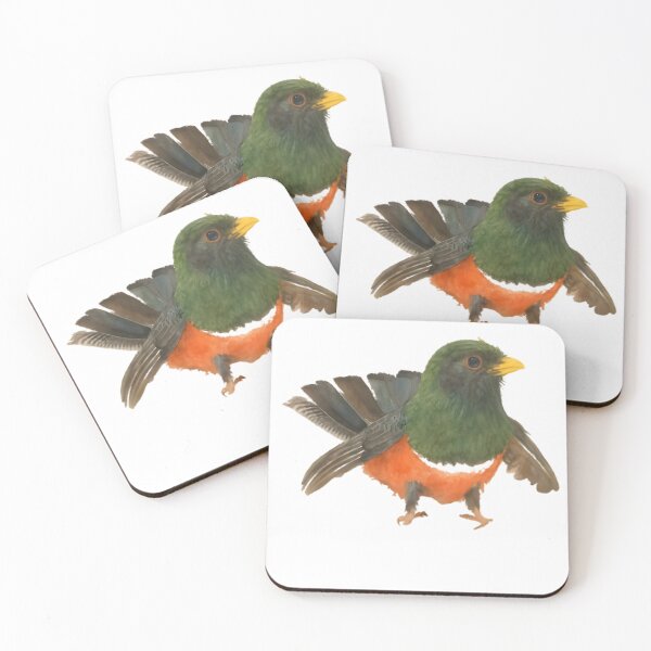 Item preview, Collared Trogon (Trogon collaris) designed and sold by HOMETOWN86.