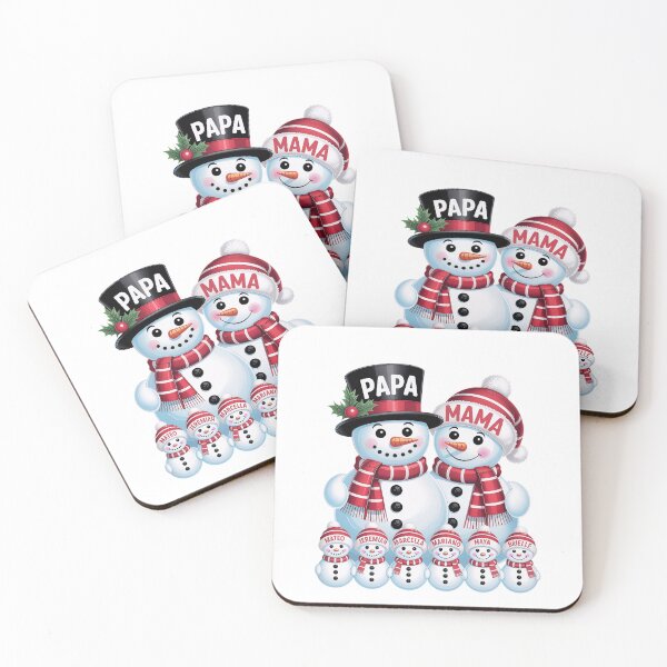 Item preview, Custom Snowman Family Christmas Sweatshirt: Papa, Mama, & Kids with Names. Personalized Holiday Apparel Gift for Parents designed and sold by ZyxDes.