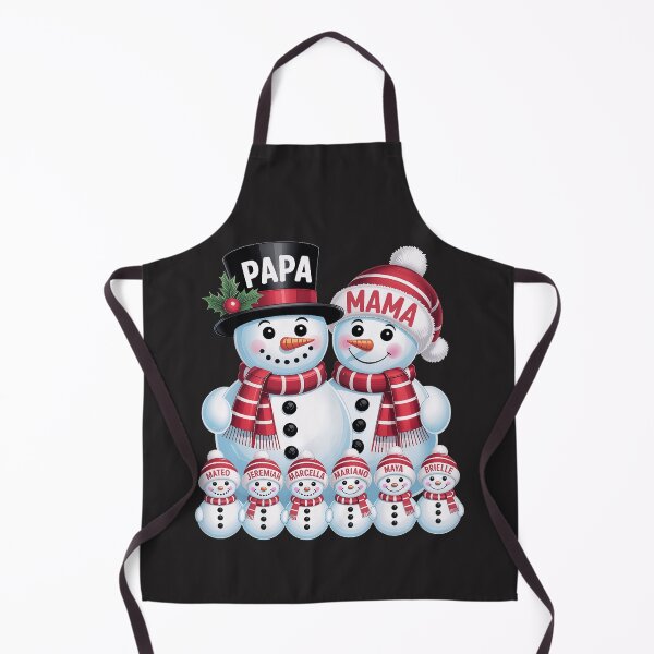 Item preview, Custom Snowman Family Christmas Sweatshirt: Papa, Mama, & Kids with Names. Personalized Holiday Apparel Gift for Parents designed and sold by ZyxDes.